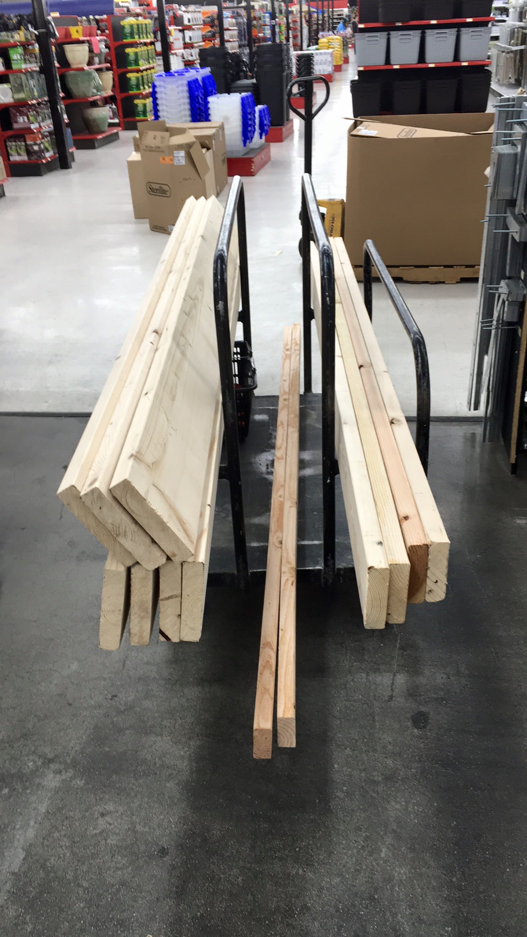 Step 0 — buying lumber