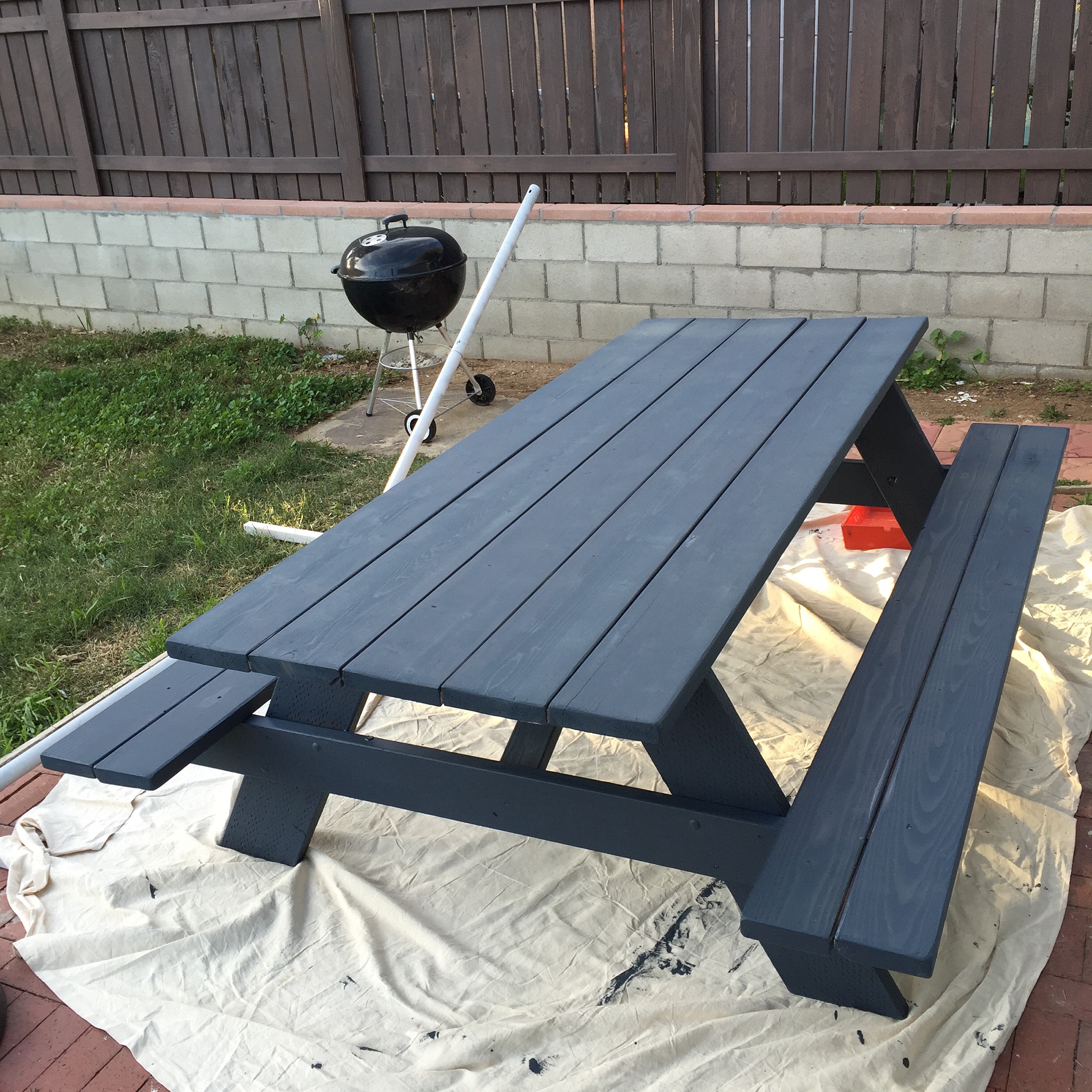 Step 10 — painting after assembly