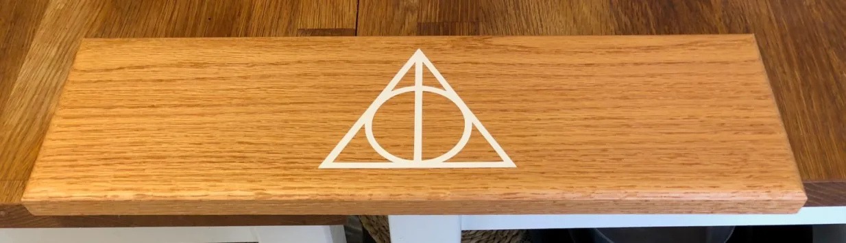 Step 6 — decal applied and centered